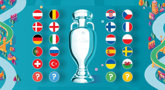 20队已晋级欧洲杯正赛
